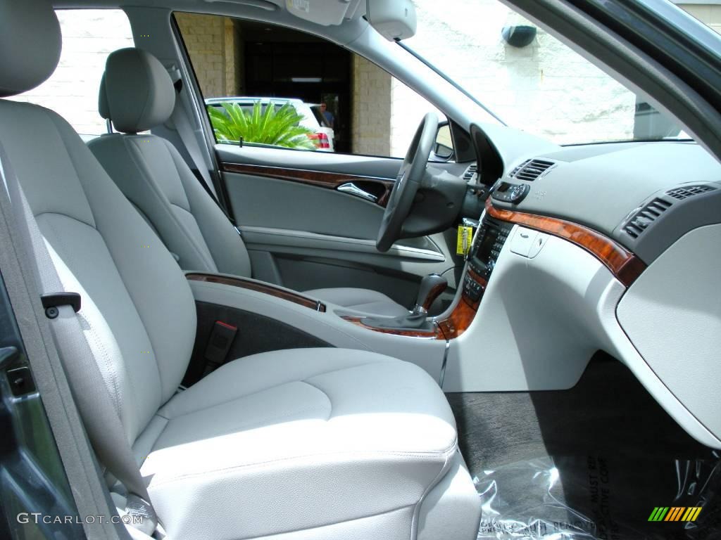2008 E 350 4Matic Sedan - Flint Grey Metallic / Ash photo #16