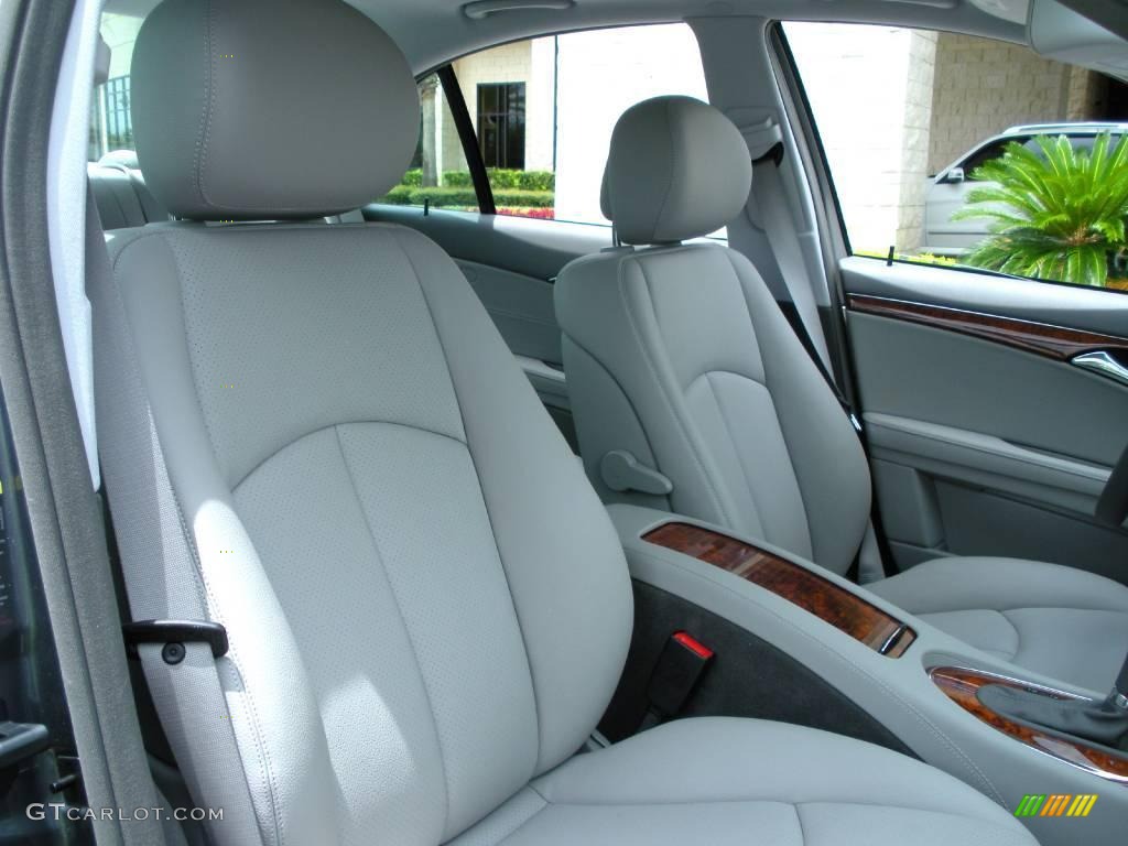 2008 E 350 4Matic Sedan - Flint Grey Metallic / Ash photo #17