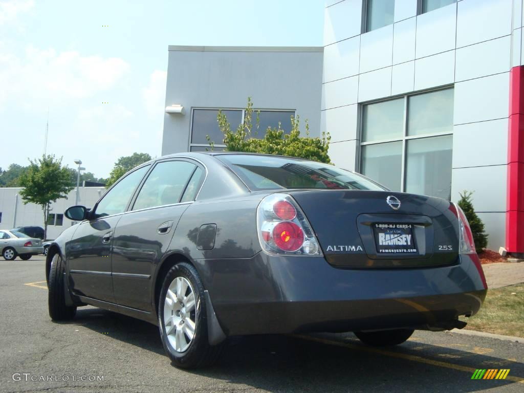 2006 Altima 2.5 S - Smoke Metallic / Charcoal photo #7