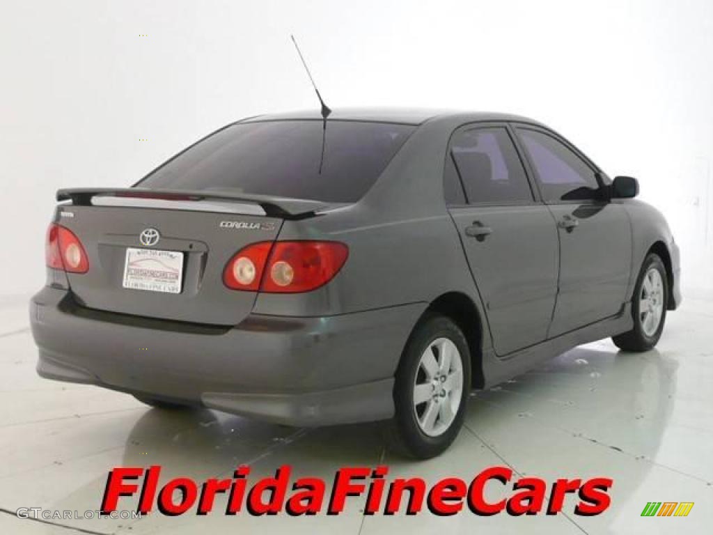 2007 Corolla S - Phantom Gray Pearl / Dark Charcoal photo #2