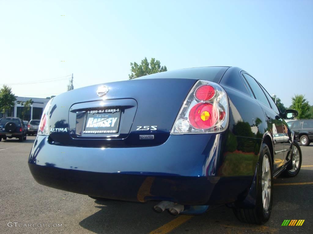 2006 Altima 2.5 S Special Edition - Majestic Blue Metallic / Charcoal photo #8