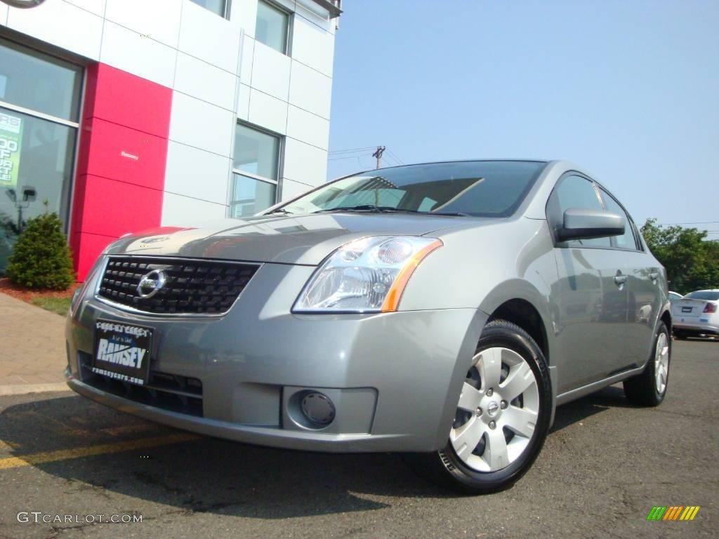 2008 Sentra 2.0 - Magnetic Gray / Charcoal/Steel photo #2