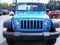 2009 Surf Blue Pearl Coat Jeep Wrangler X 4x4  photo #3