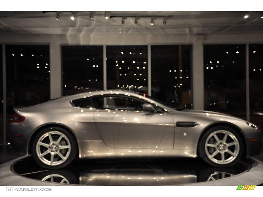 2008 V8 Vantage Coupe - Tungsten Silver / Sandstorm photo #40