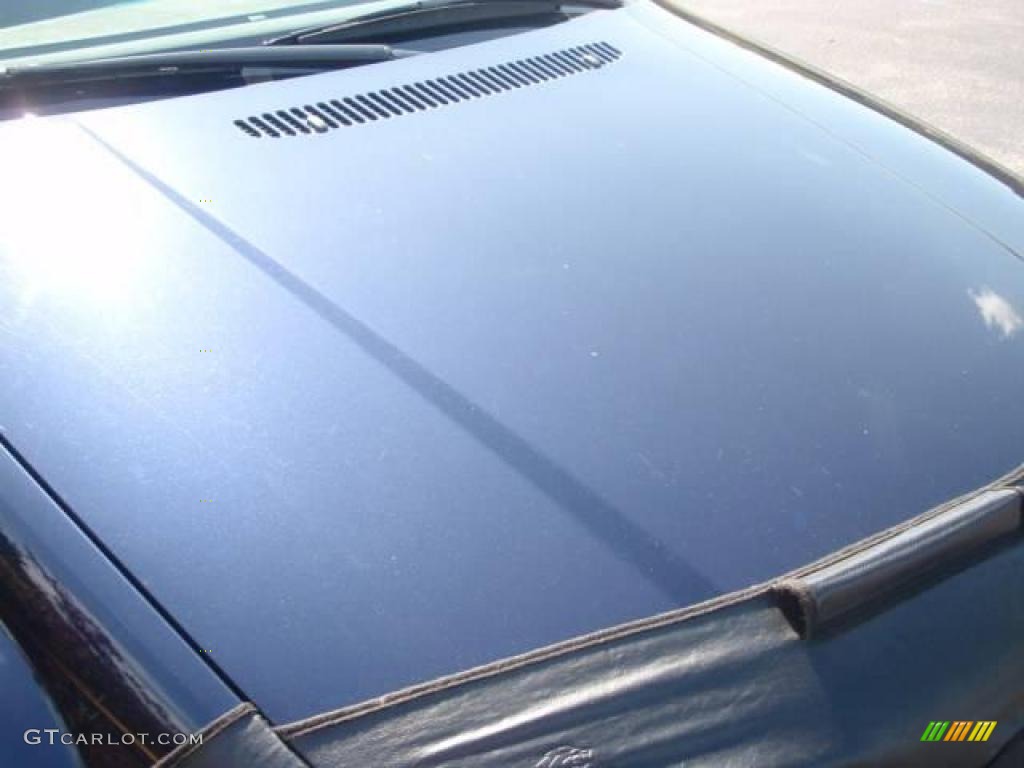 2001 3 Series 325i Convertible - Orient Blue Metallic / Grey photo #5