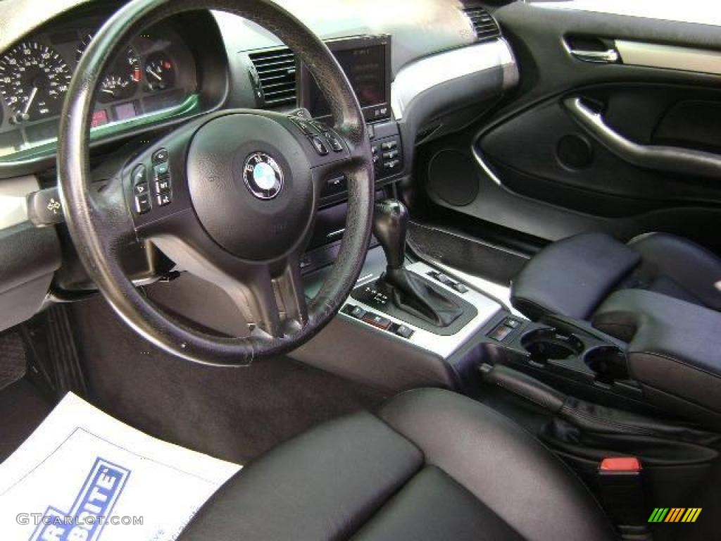 2004 3 Series 325i Sedan - Silver Grey Metallic / Black photo #9