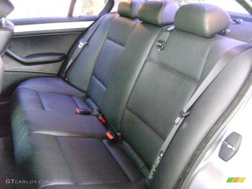 2004 3 Series 325i Sedan - Silver Grey Metallic / Black photo #12