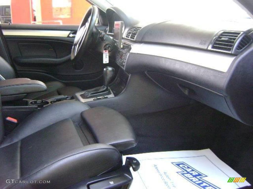 2004 3 Series 325i Sedan - Silver Grey Metallic / Black photo #15