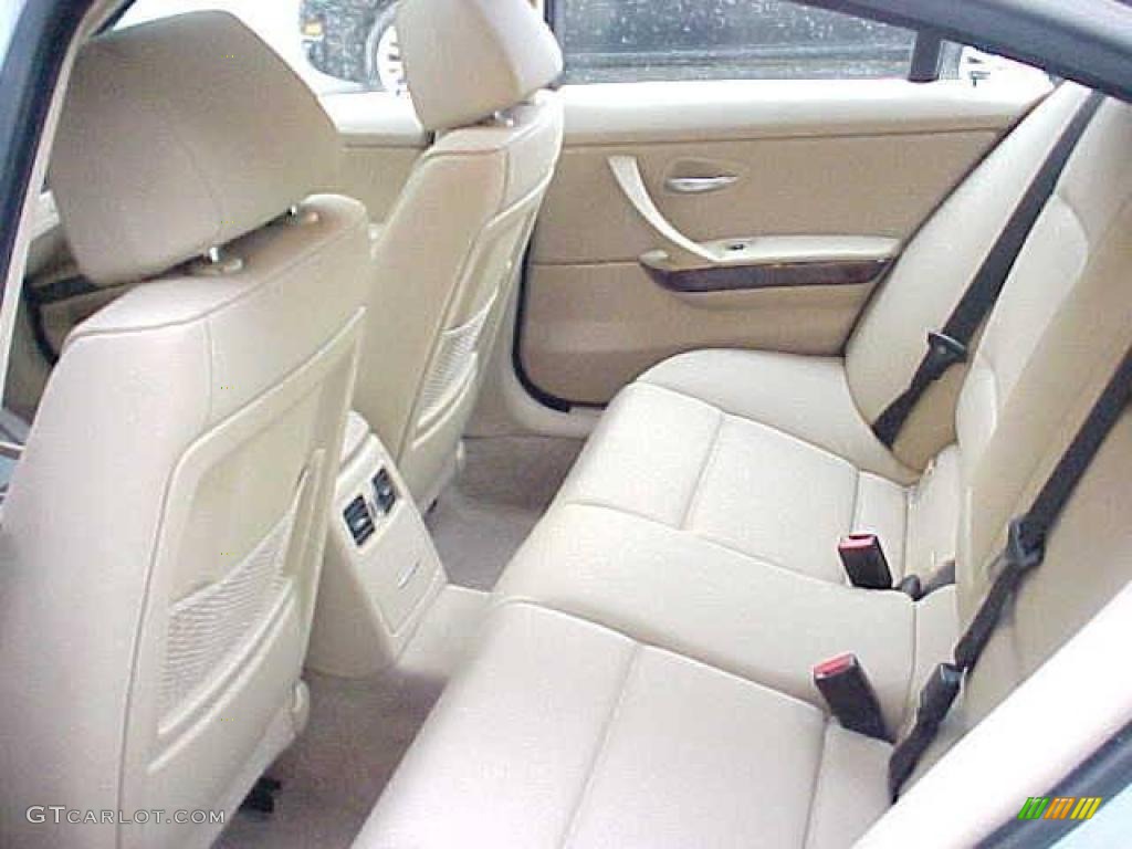 2008 3 Series 328xi Sedan - Alpine White / Beige photo #9