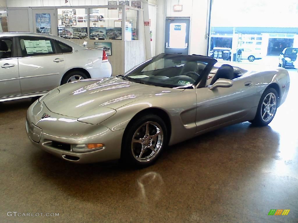 Light Pewter Metallic Chevrolet Corvette