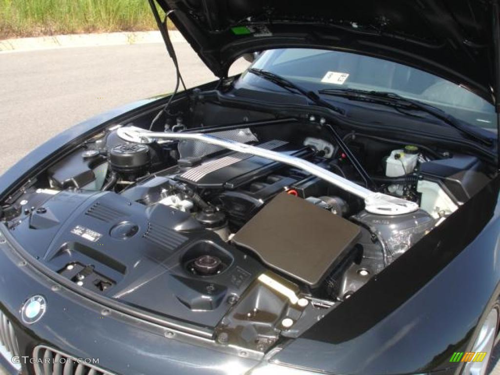 2005 Z4 3.0i Roadster - Black Sapphire Metallic / Black photo #20