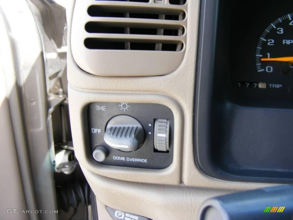 1999 Silverado 1500 LS Extended Cab - Light Pewter Metallic / Medium Oak photo #35