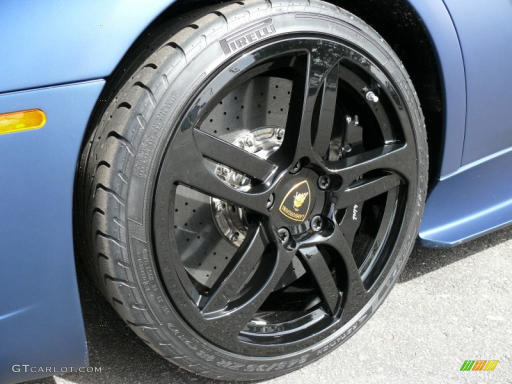 2009 Murcielago LP640 Coupe - Matte Blue / Black photo #22