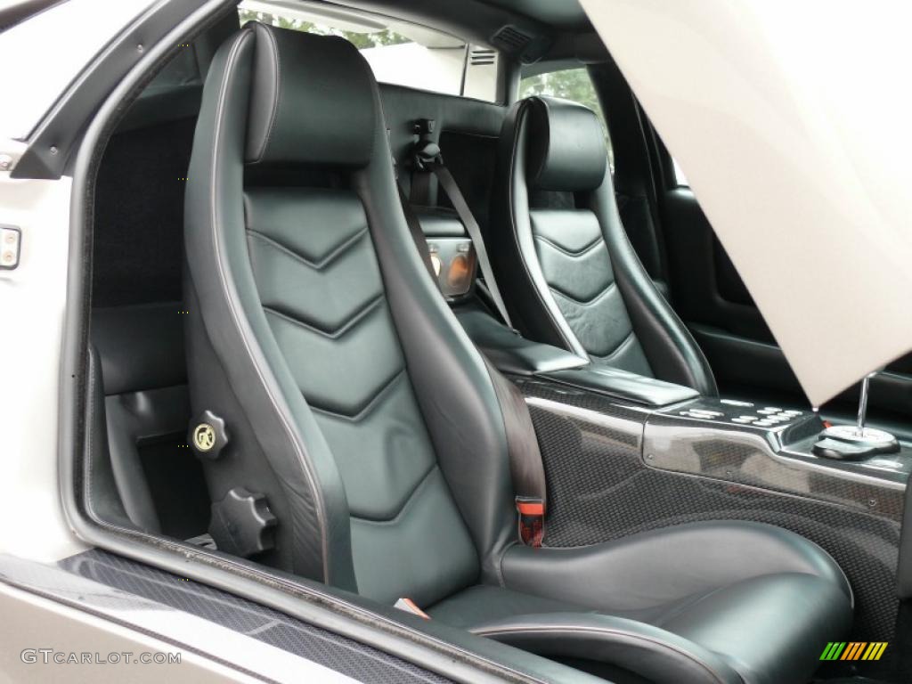 Black Interior 2001 Lamborghini Diablo 6.0 Photo #16340744