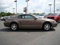 2001 Mineral Grey Metallic Ford Mustang V6 Coupe  photo #2