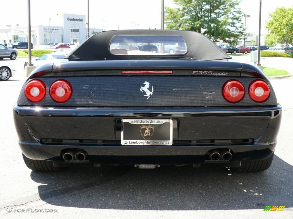 1998 F355 F1 Spider - Black / Tan photo #7