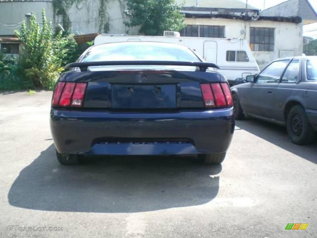 2003 Mustang V6 Coupe - True Blue Metallic / Dark Charcoal/Medium Parchment photo #5