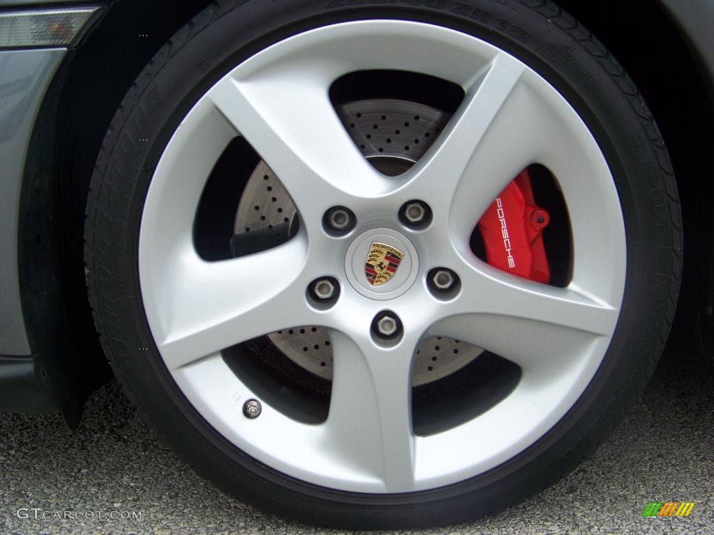 2004 Porsche 911 Turbo Cabriolet Wheel Photo #16343216