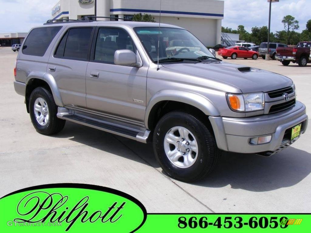 2002 4Runner Sport Edition - Thunder Cloud Metallic / Gray photo #1