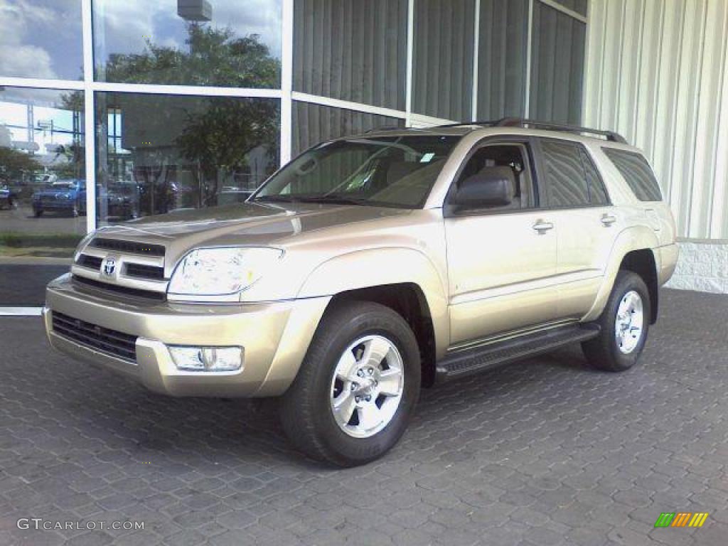 2004 4Runner SR5 - Dorado Gold Pearl / Taupe photo #3
