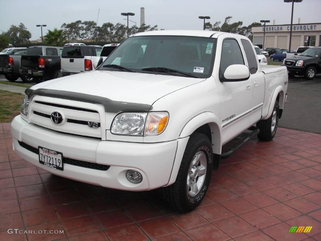 2005 Tundra Limited Access Cab - Natural White / Light Charcoal photo #1
