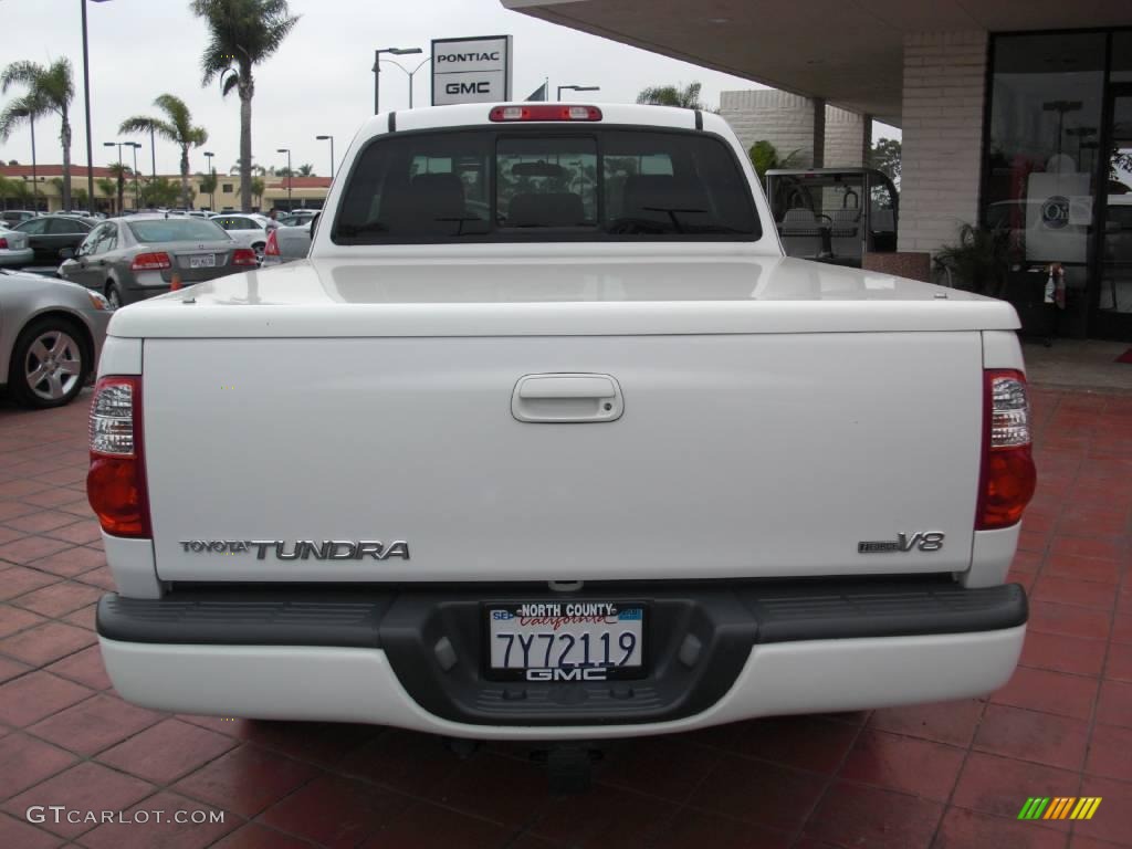 2005 Tundra Limited Access Cab - Natural White / Light Charcoal photo #6