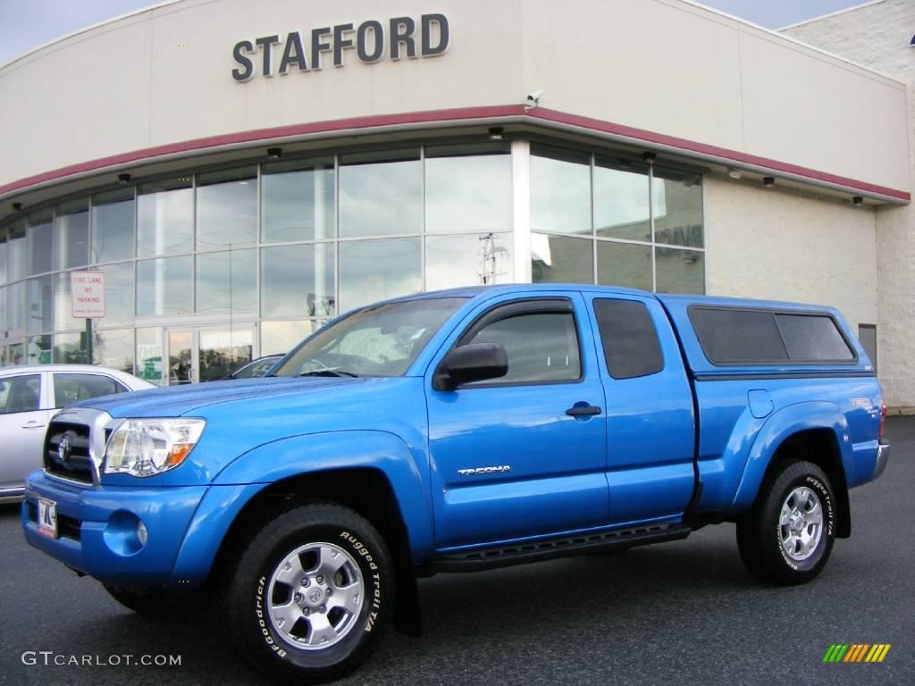 Speedway Blue Pearl Toyota Tacoma