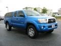 2007 Speedway Blue Pearl Toyota Tacoma V6 TRD Access Cab 4x4  photo #2