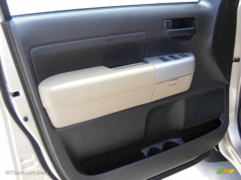 2008 Tundra SR5 CrewMax - Desert Sand Mica / Beige photo #31