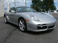 Arctic Silver Metallic - Cayman S Photo No. 4