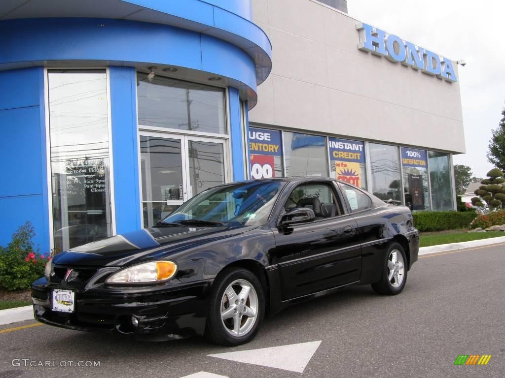 2001 Grand Am GT Coupe - Black / Dark Pewter photo #1