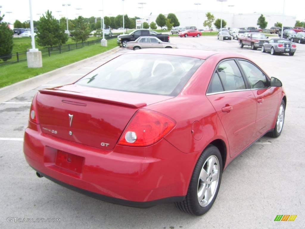 2006 G6 GT Sedan - Crimson Red / Ebony photo #5
