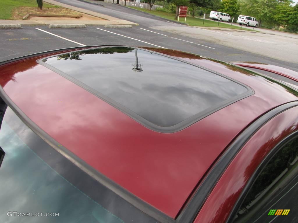 2003 Eclipse GS Coupe - Ultra Red Pearl / Midnight photo #28