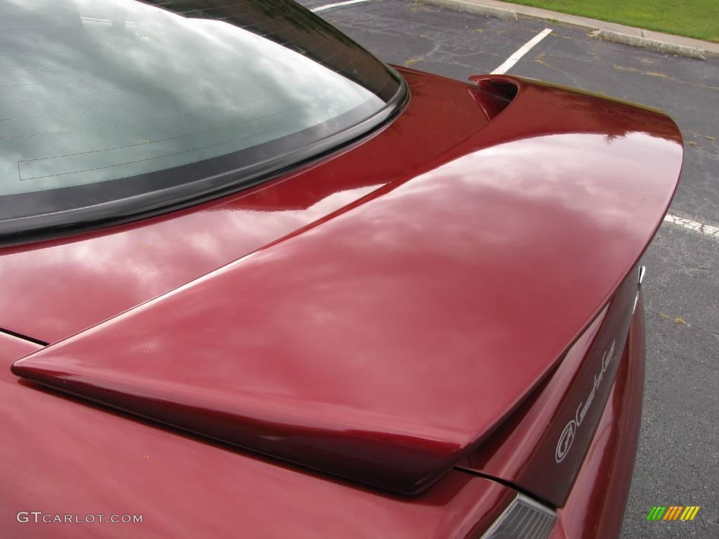 2003 Eclipse GS Coupe - Ultra Red Pearl / Midnight photo #29