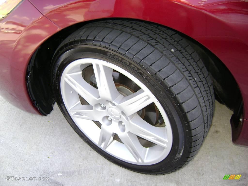 2006 Eclipse GT Coupe - Ultra Red Pearl / Dark Charcoal photo #20