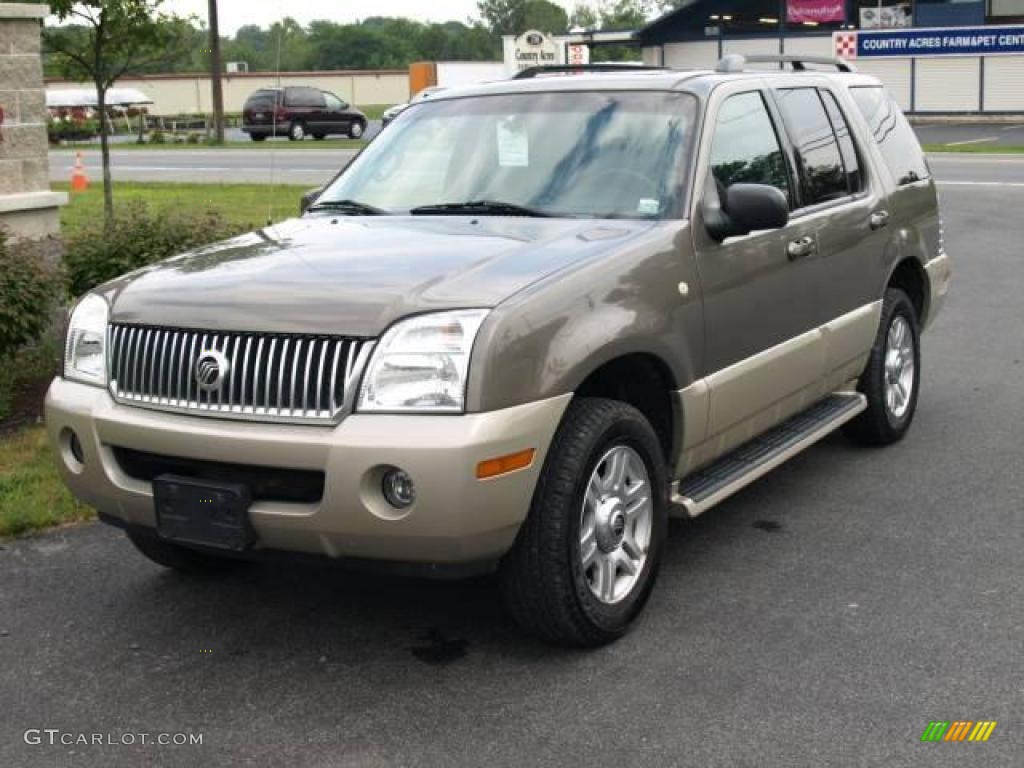 2004 Mountaineer V8 AWD - Mineral Gray Metallic / Midnight Grey photo #2