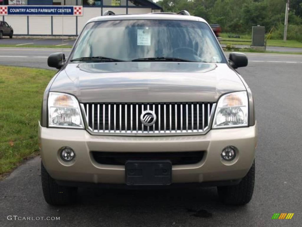 2004 Mountaineer V8 AWD - Mineral Gray Metallic / Midnight Grey photo #3