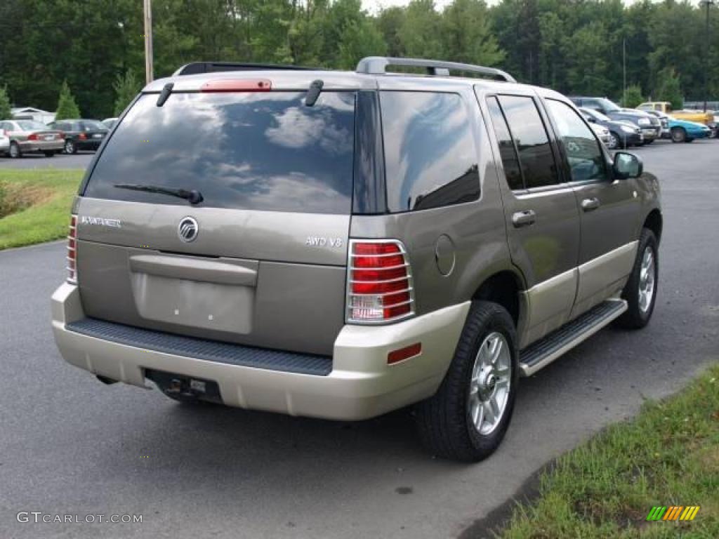 2004 Mountaineer V8 AWD - Mineral Gray Metallic / Midnight Grey photo #4