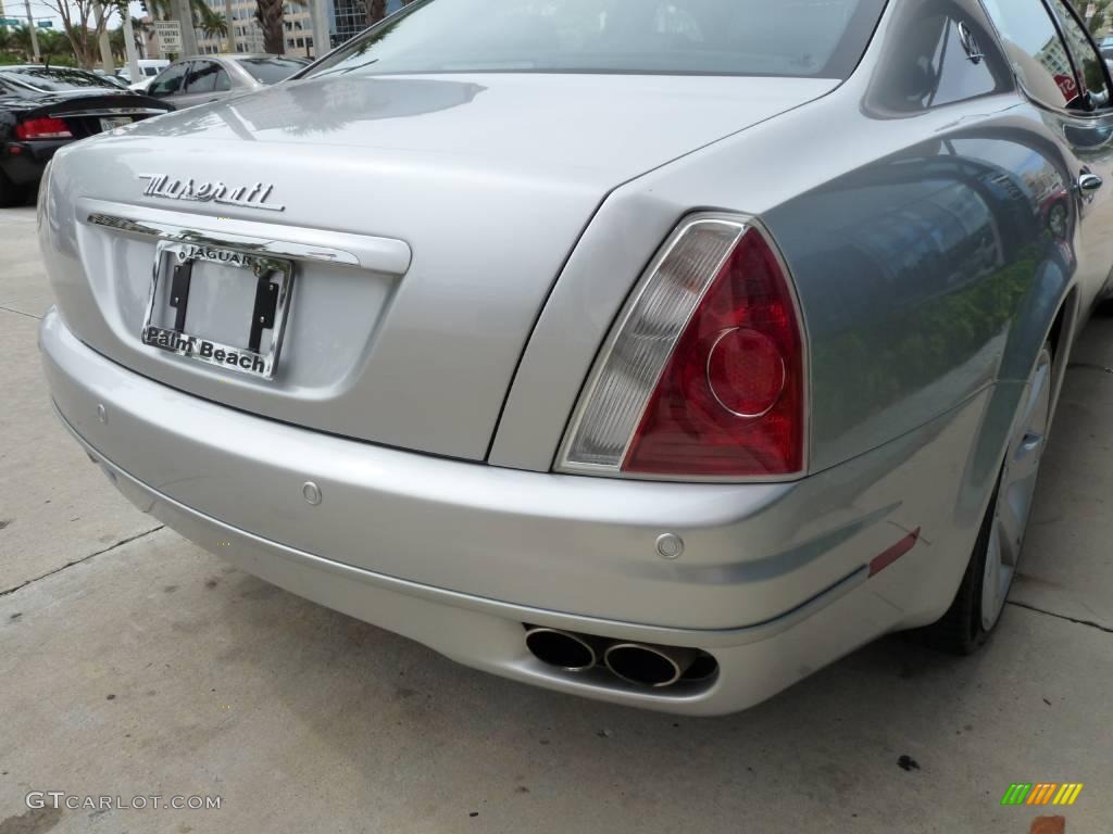 2007 Quattroporte Sport GT DuoSelect - Grigio Touring Metallic (Silver) / Nero photo #6