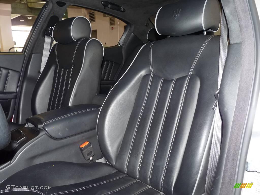 Nero Interior 2007 Maserati Quattroporte Sport GT DuoSelect Photo #16352186