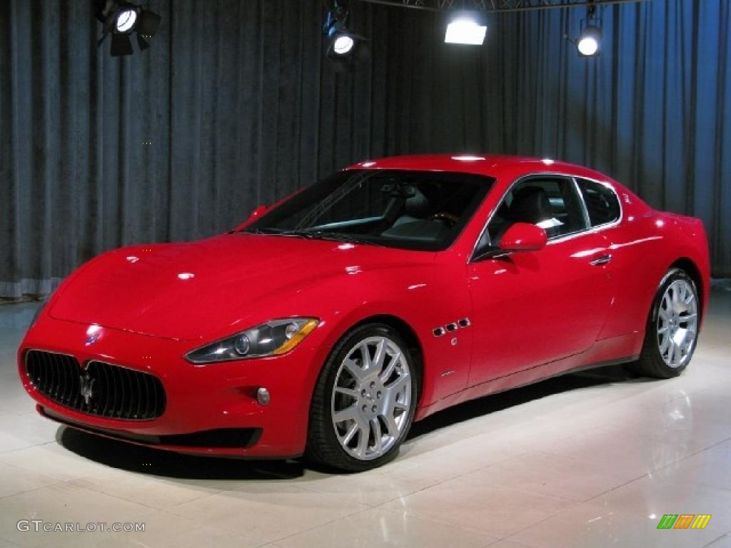 Rosso Mondiale (Red) 2008 Maserati GranTurismo Standard GranTurismo Model Exterior Photo #16352281