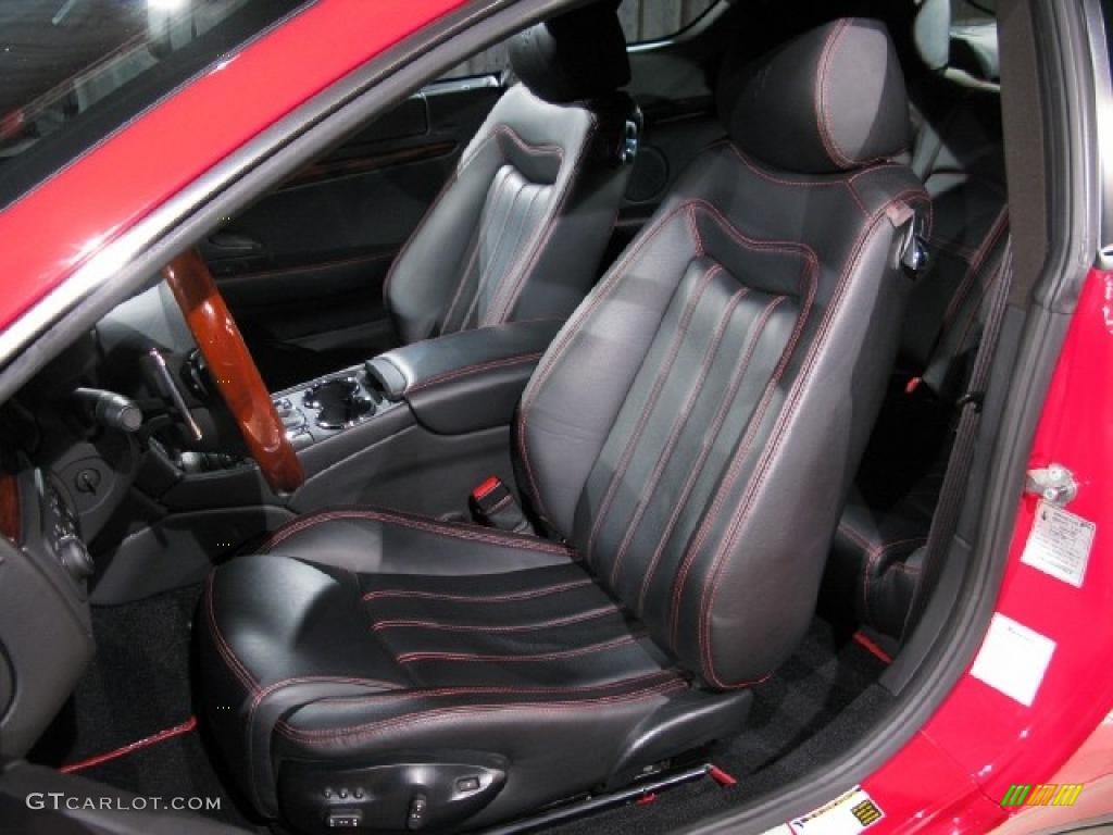 Nero Interior 2008 Maserati GranTurismo Standard GranTurismo Model Photo #16352297