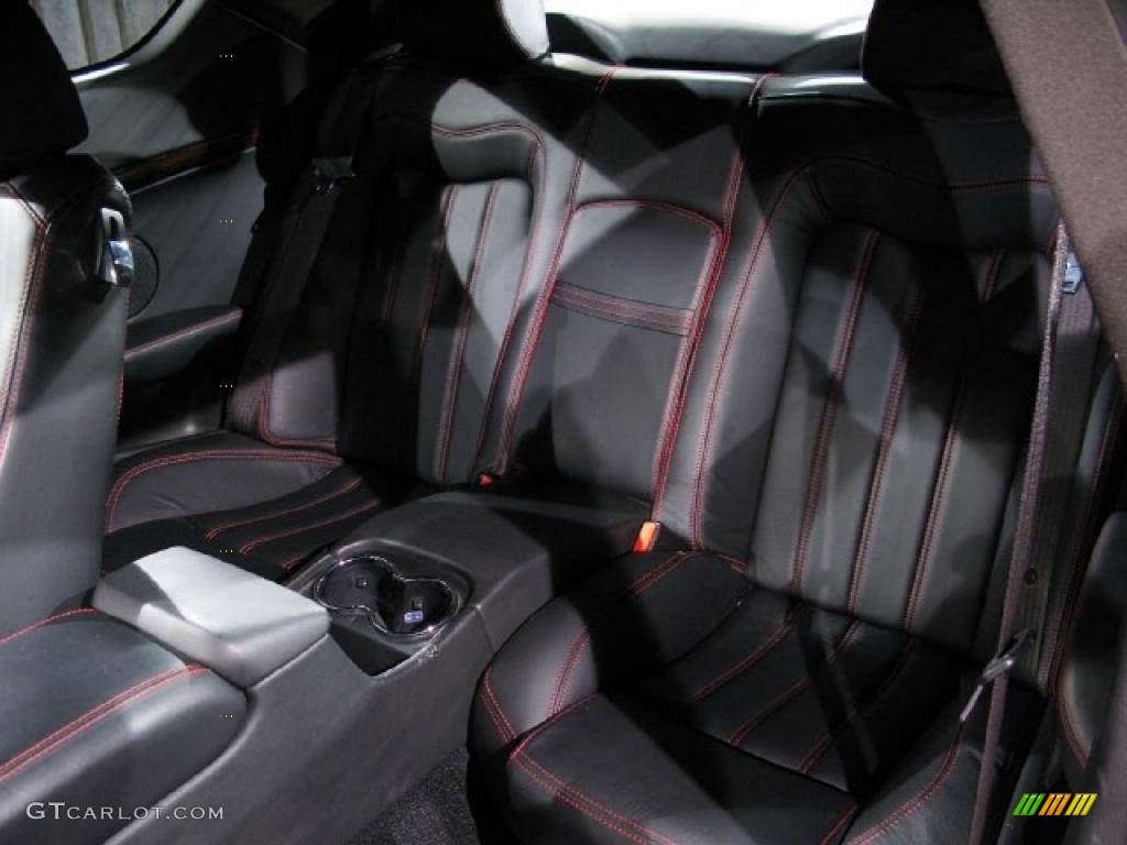 Nero Interior 2008 Maserati GranTurismo Standard GranTurismo Model Photo #16352325