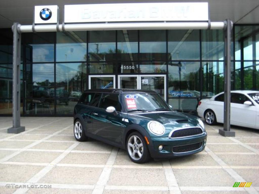 2008 Cooper S Clubman - British Racing Green Metallic / Punch Carbon Black photo #2