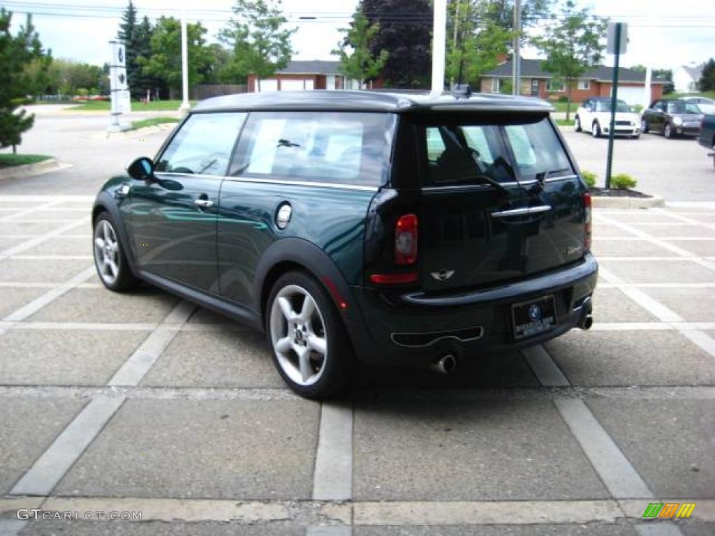 2008 Cooper S Clubman - British Racing Green Metallic / Punch Carbon Black photo #6