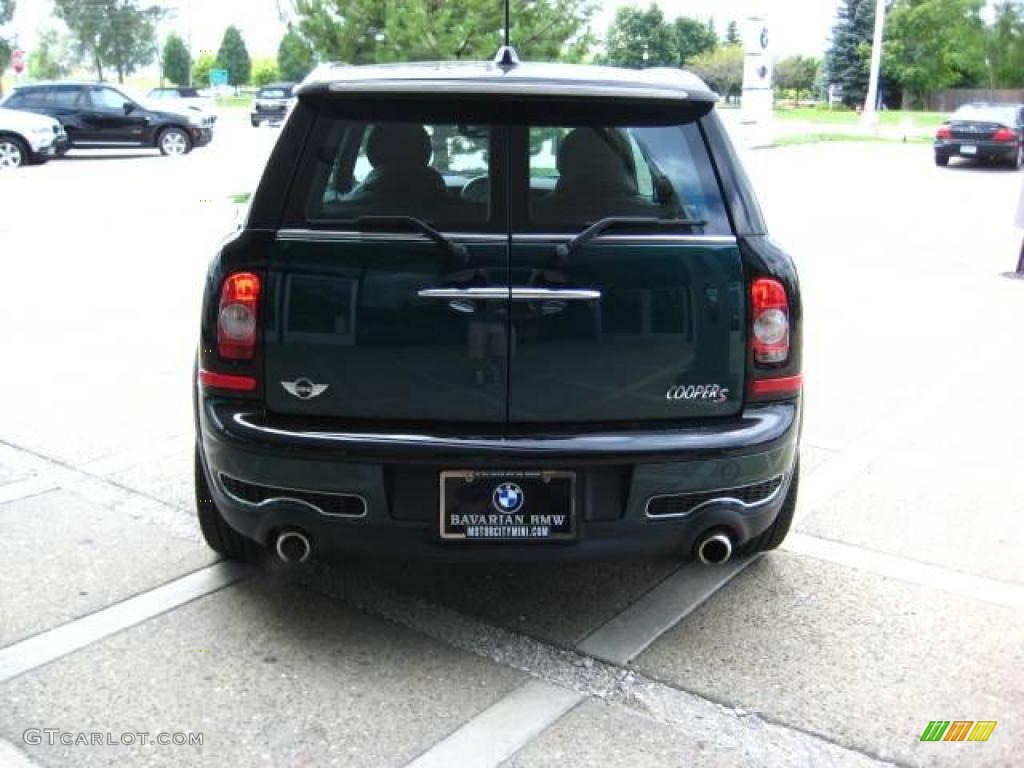 2008 Cooper S Clubman - British Racing Green Metallic / Punch Carbon Black photo #7