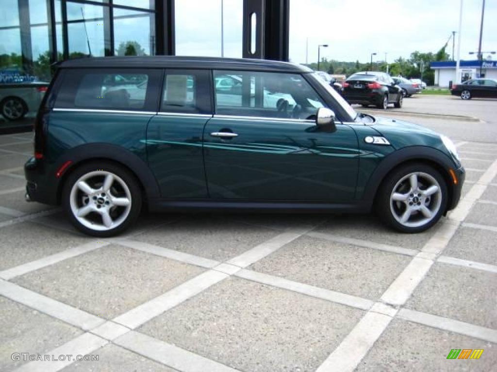 2008 Cooper S Clubman - British Racing Green Metallic / Punch Carbon Black photo #9