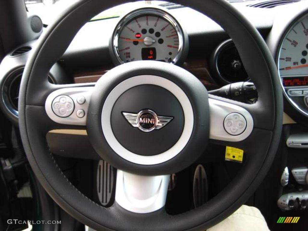 2008 Cooper S Clubman - British Racing Green Metallic / Punch Carbon Black photo #20