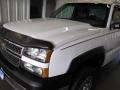2005 Summit White Chevrolet Silverado 2500HD Work Truck Extended Cab 4x4  photo #2