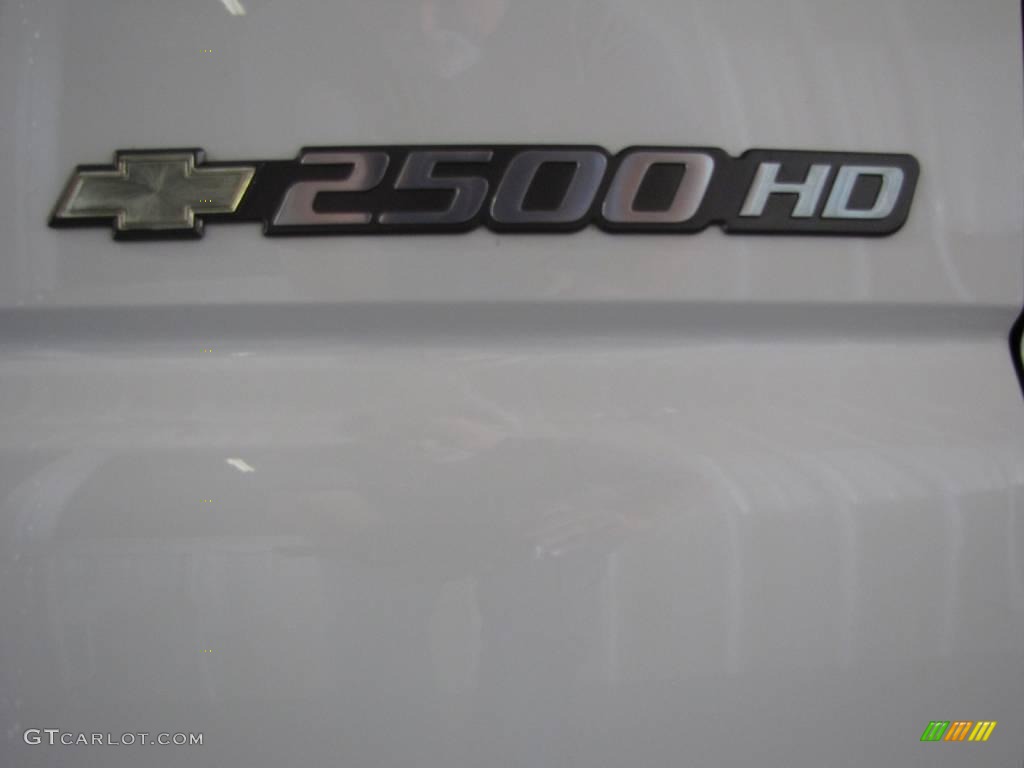 2005 Silverado 2500HD Work Truck Extended Cab 4x4 - Summit White / Dark Charcoal photo #9